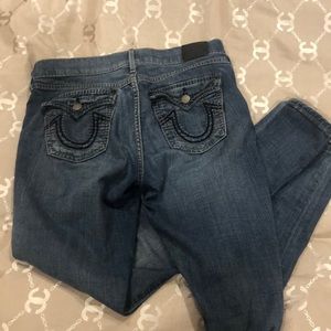 True Religion Mid Rise Up super skinny Jeans